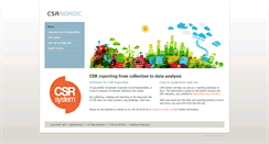 Desktop Screenshot of csr-nordic.com